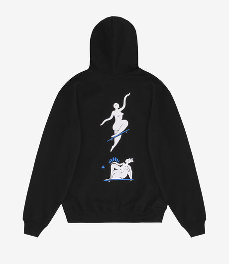 Polar Skate Co No Complies Forever Hoodie Black