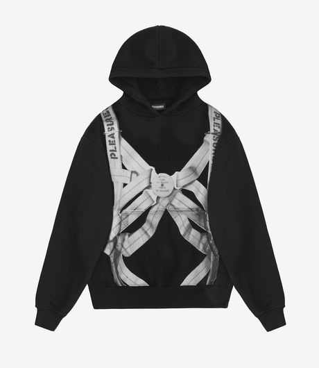Pleasures Observer Hoodie Black