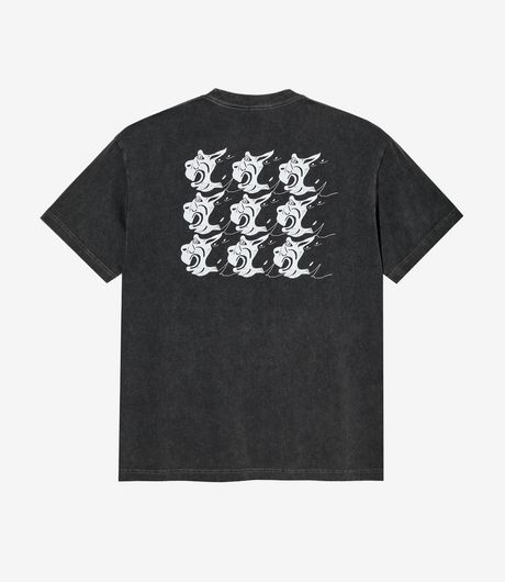 Polar Skate Co 2 Guys Tee Silver Black