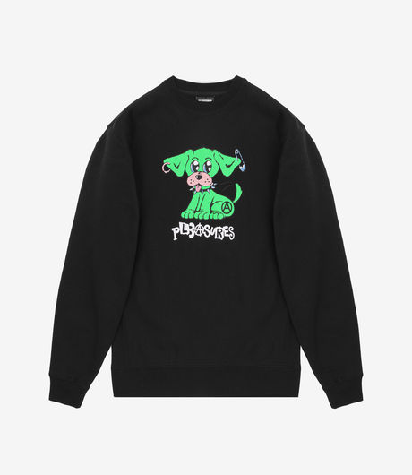 Pleasures Ruff Premium Crewneck Black 