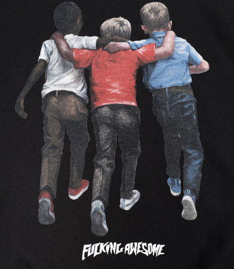 Fucking Awesome Kids Are Alright Tee Black