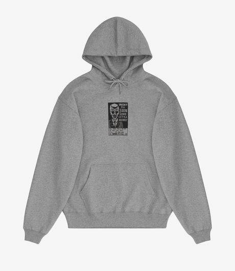 Polar Skate Co Classifieds Hoodie Heather Grey