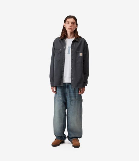 Carhartt WIP OG Double Knee Pant Bradenton Denim Blue Grind Wash