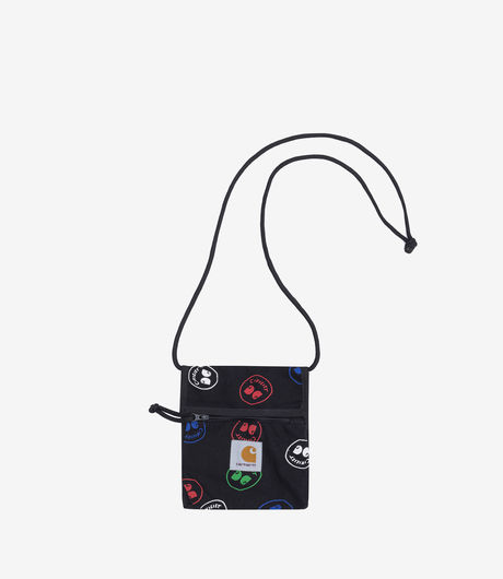 Carhartt WIP x Civilist Neck Pouch Bag Smile Allover Print