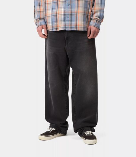 Carhartt WIP Landon Pant Robertson Denim Black Worn Bleached