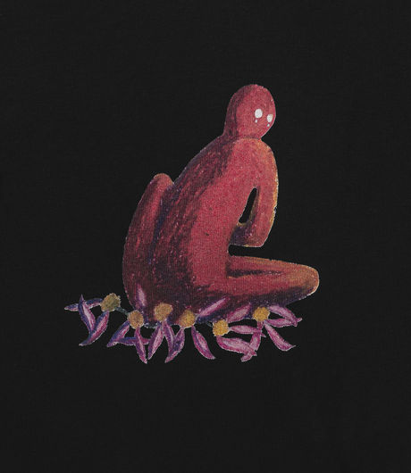 Dancer Red Dad Tee Black