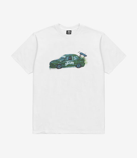 Stussy Racecar Tee White