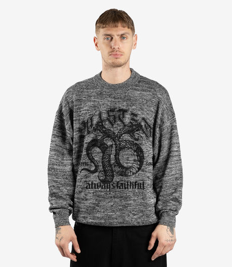 Wasted Paris Lethal Sweater Black/Charcoal