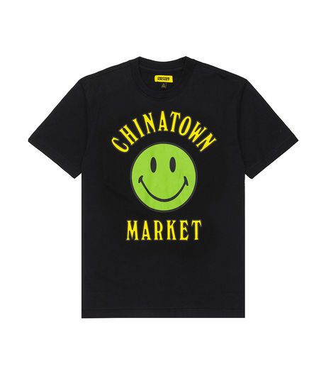 Chinatown Market Smiley Multi Tee Black