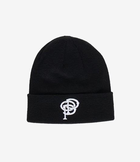 POP Trading Company Initials Beanie Black