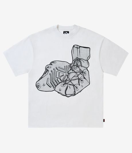 The Trilogy Tapes Overboot T-Shirt White