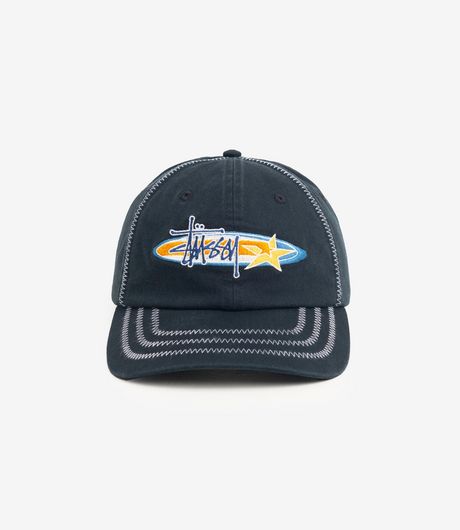 Stussy LP Oval Star Cap Black