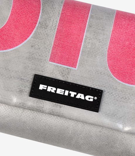 Freitag F171 Laura Small Shoulder Bag Silver/Pink