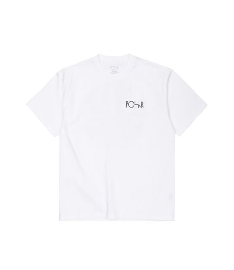 Polar Skate Co Fill Logo Tee White