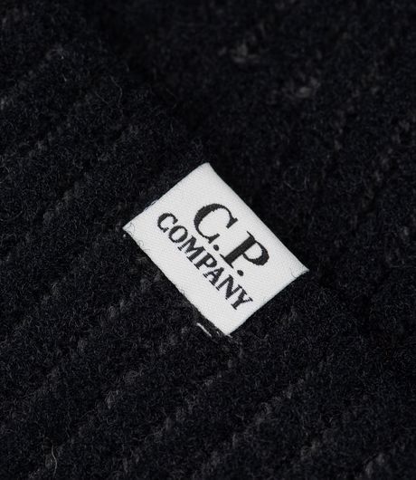 C.P. Company Fleece Knit Cap Dark Shadow