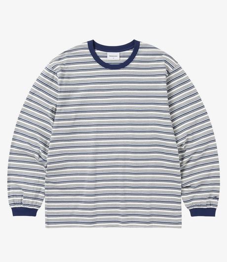 Thisisneverthat Striped L/S Tee Ivory