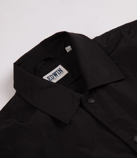 EDWIN Coach Jacket Black