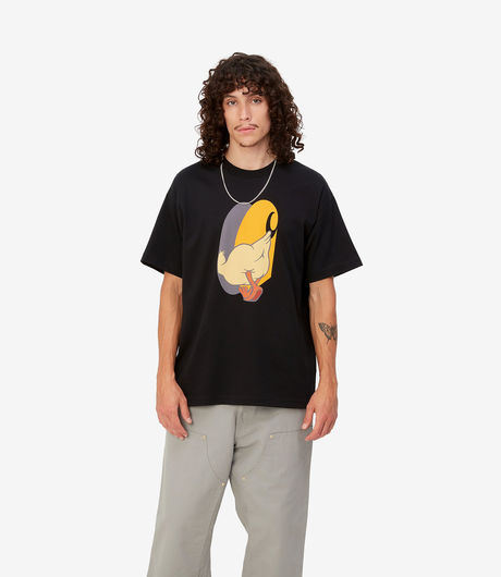 Carhartt WIP S/S Deadkebab Knock Knock T-S Black