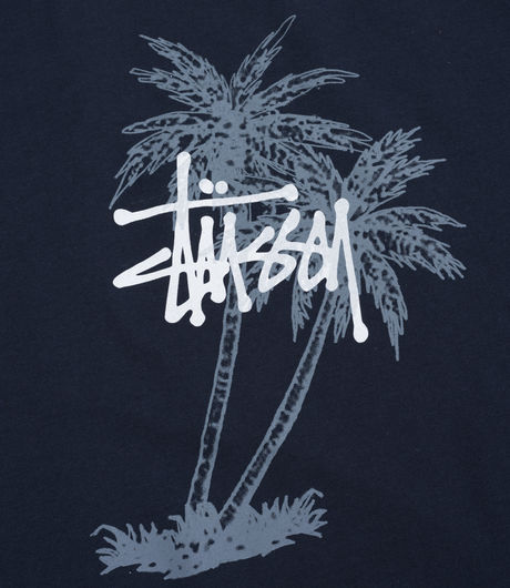 Stussy Stussy Palms Tee Navy