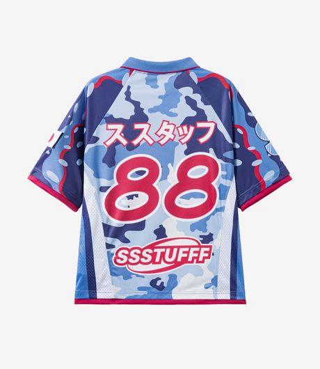 SSSTUFFF Not Japan Football Jersey Blue