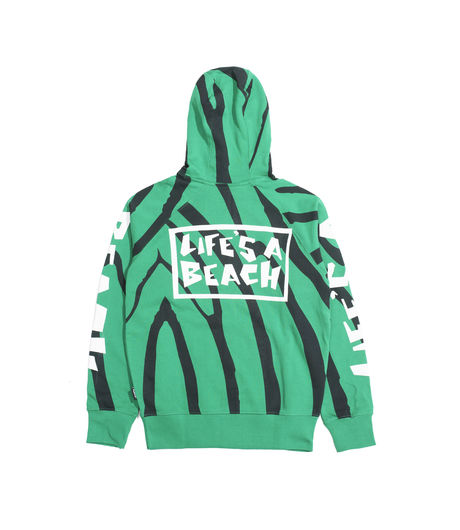 Life's a Beach LAB Jungle Hood Green/Black
