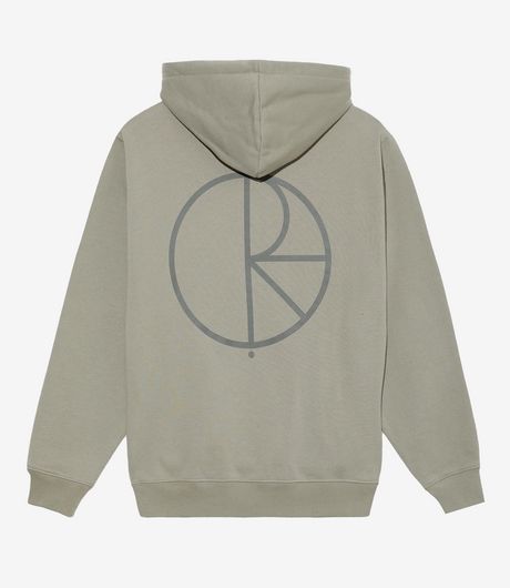 Polar Skate Co Stroke Logo Dave Hoodie Vetiver