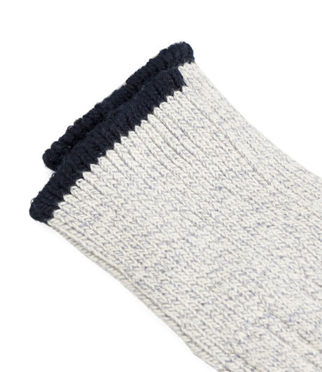 Universal Works Rib Socks Denim