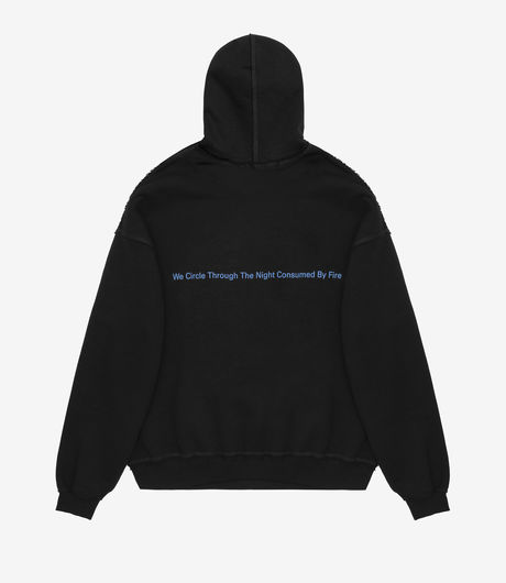 MISBHV Consumed By Fire Hoodie Black