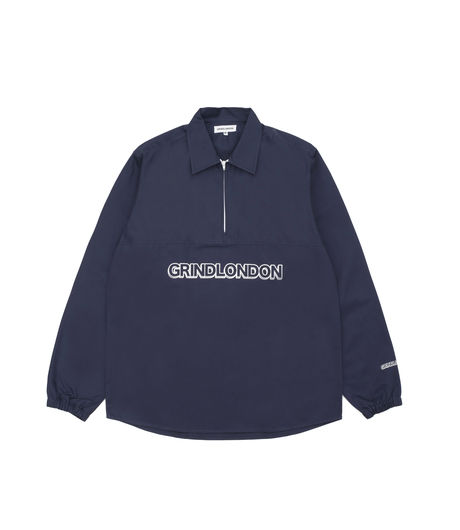 Grind London Logo Pullover Navy