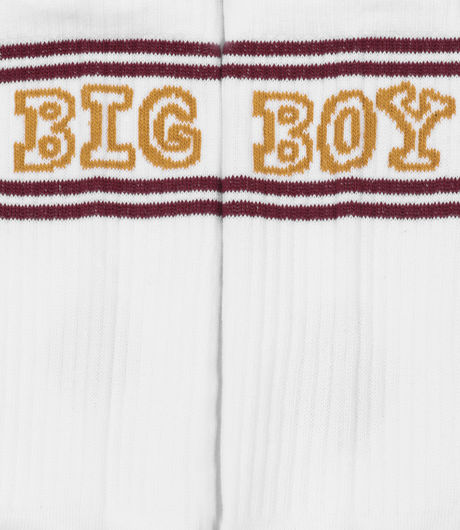 Polar Skate Co Big Boy Socks White/Red/Yellow