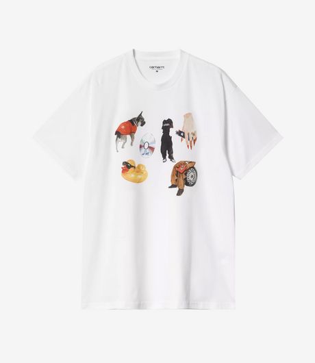 Carhartt WIP S/S Jacob Rochester T-Shirt White