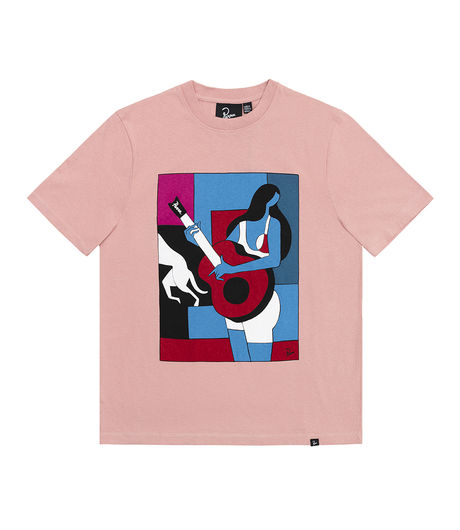 by Parra Can't Hardly Stand It T-Shirt Pink