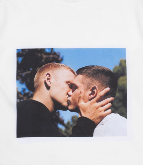 IDEA x Alasdair McLellan The Kiss T-Shirt White