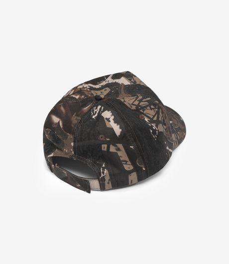 Metalwood Studio Logo 5-Panel Hat Real Tri Camo
