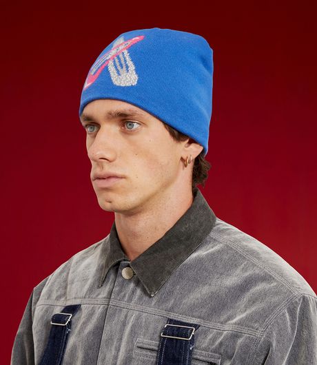 SSSTUFFF Hairclip Beanie Blue