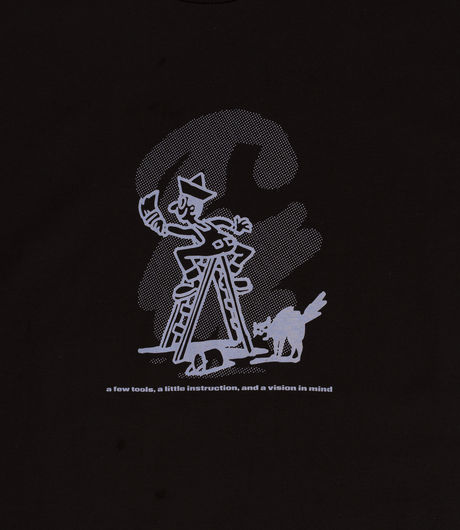 Carhartt WIP S/S Lucky Painter T-Shirt Black/Misty Sky