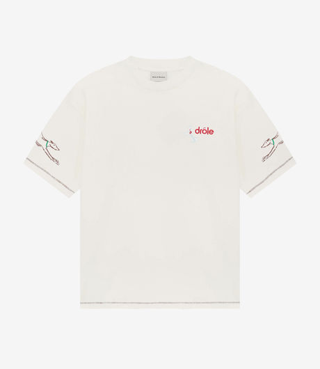 Drôle de Monsieur Le T-Shirt Club House Off White