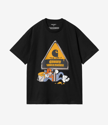 Carhartt WIP S/S Deadkebab Work On It T-S Black