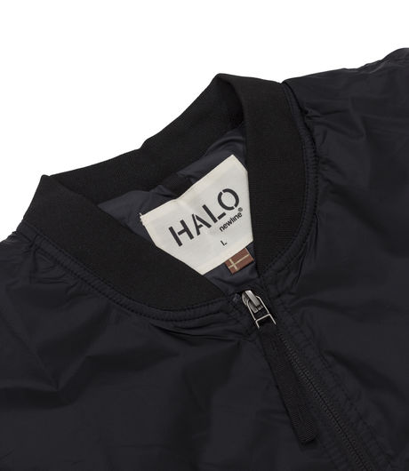 HALO C-130 Flight Jacket Black