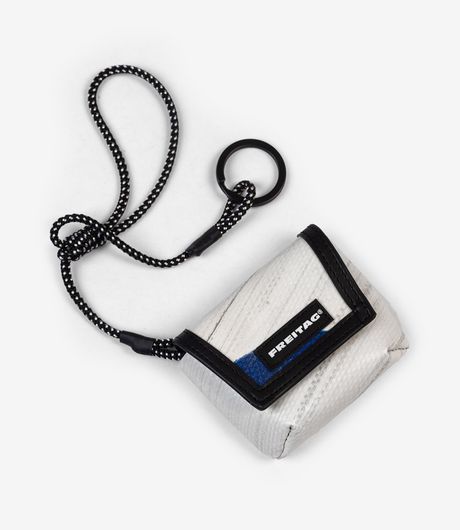 Freitag F213 Mini Messenger Key Holder White/Blue