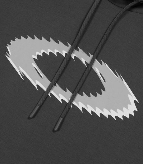 Oakley New Retro Fleece Hoodie 1.7 Shadow/Black