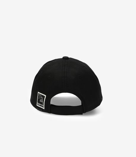 XLARGE Label Brand 6 Panel Cap Black