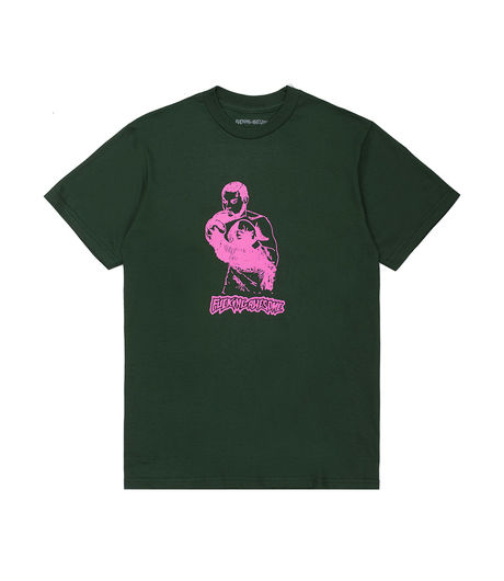 Fucking Awesome Wreck Tee Dark Green