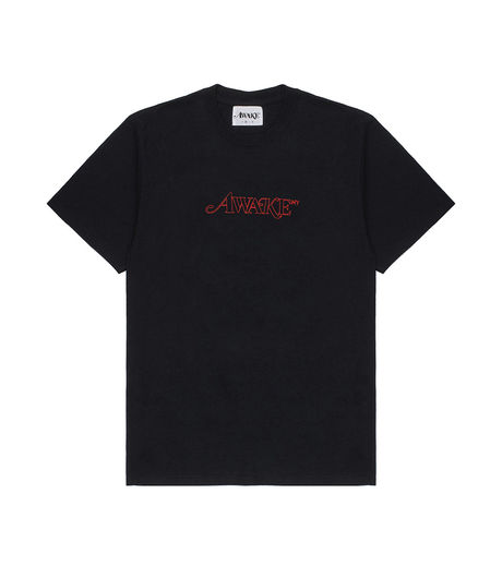 Awake NY Classic Outline Logo Tee Black