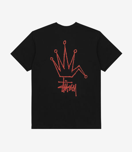 Stussy Broken Crown Tee Black