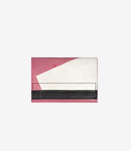 Freitag F50 E.T. Small Wallet Pink/White