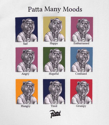 Patta Many Moods T-Shirt White