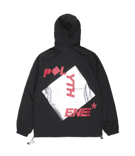 Polythene Optics WB01 Half Zip Windbreaker Black