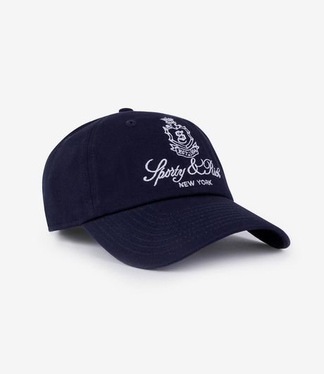 Sporty & Rich Vendome Hat Dark Navy