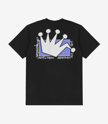 Stussy Lb Crown Tee Black